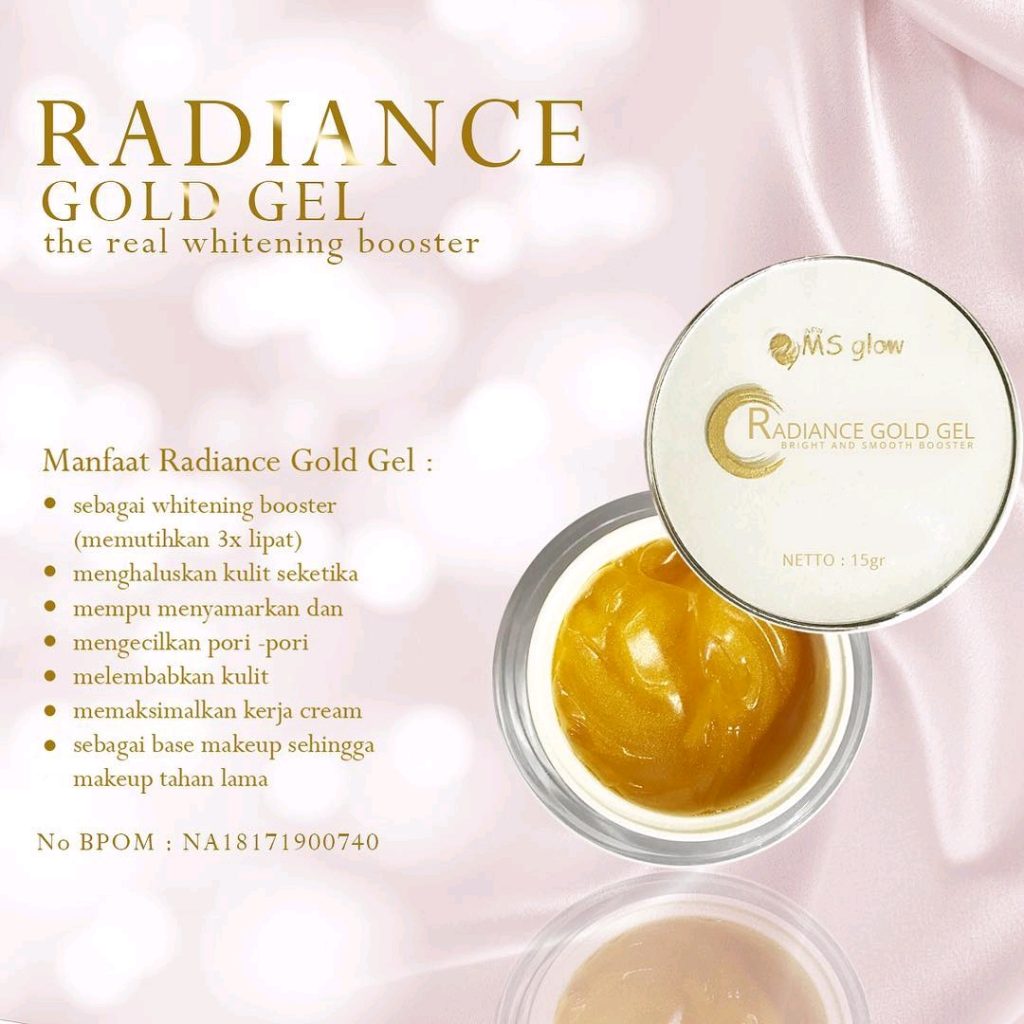 Radiance Gold Gel Ms Glow Original | Ms Glow Skincare Official