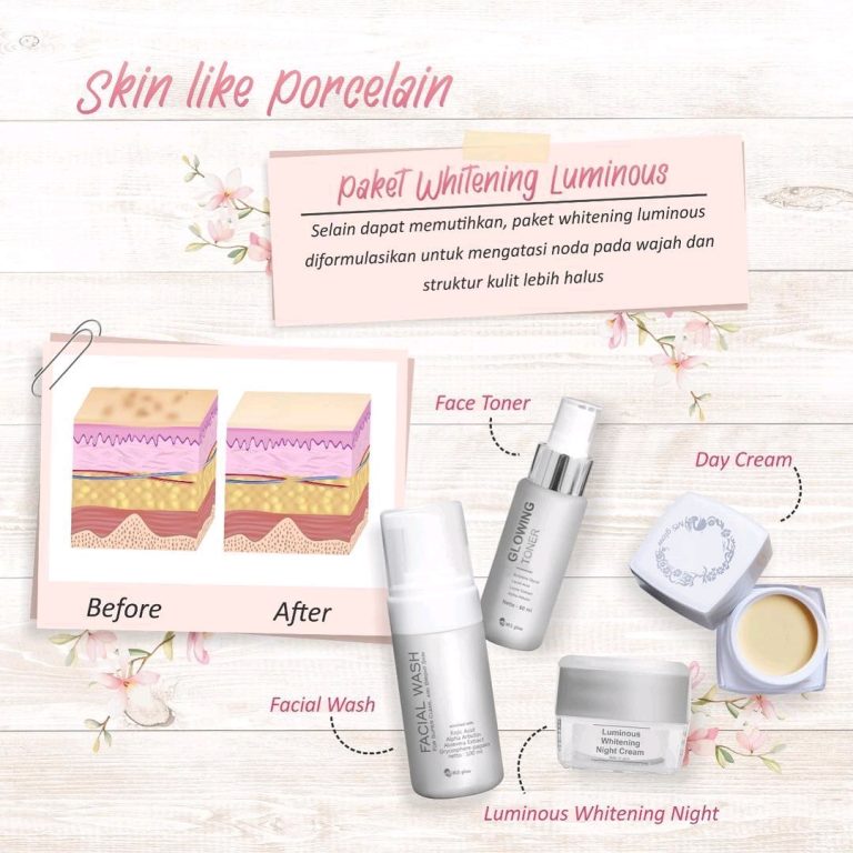 Review Paket Whitening Luminous Ms Glow Manfaat, Kandungan